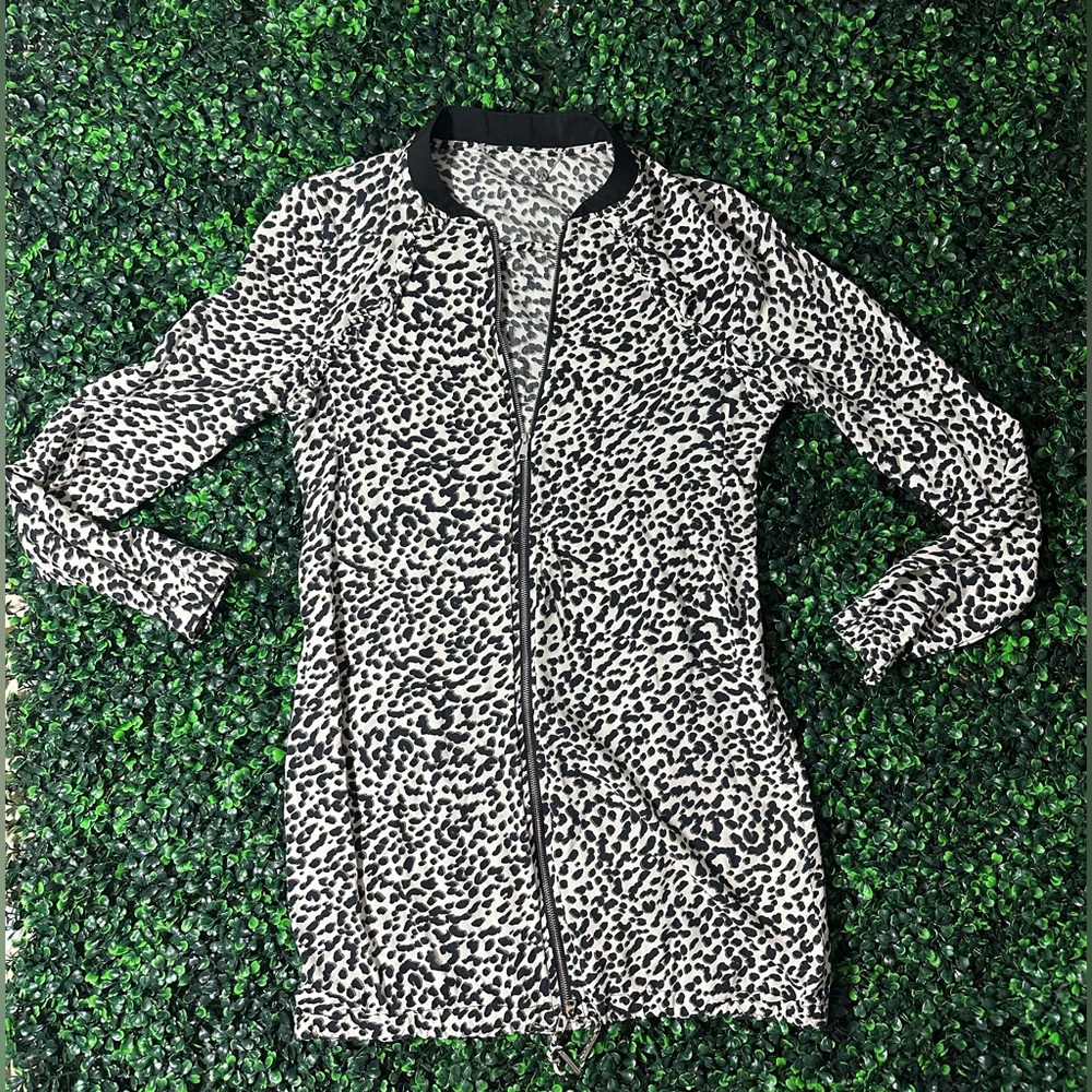 Rino & Pelle Leopard Print Lightweight Jacket